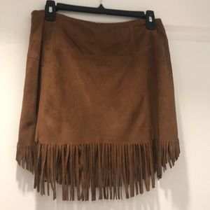 Fringe skirt!